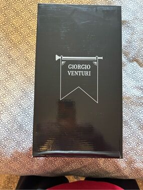 Giorgio Venturi Black Shoe Box and shoes